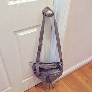 All Saints Crinkled Leather Bag